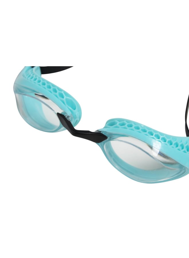 arena Air-Speed  CLEAR-TURQUOISE  - Professional Racing Goggles with Honeycomb Seals - Image 3